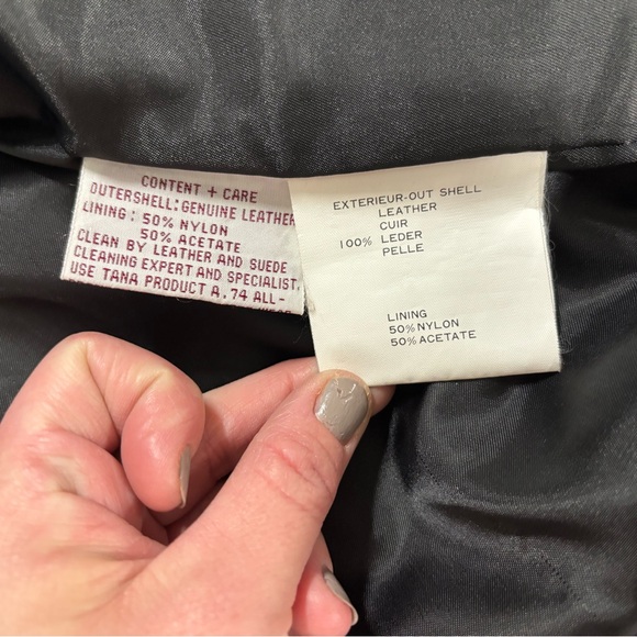 Vintage M. Julian Leather Moto Bomber Jacket 100% Leather, 80s/90s Era Sz 44 - Picture 7 of 9